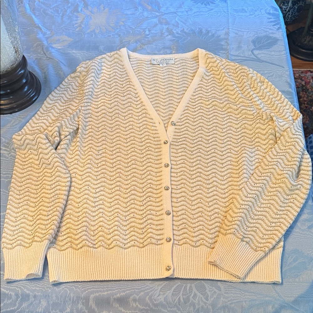 ST JOHN Evening sweater  size L